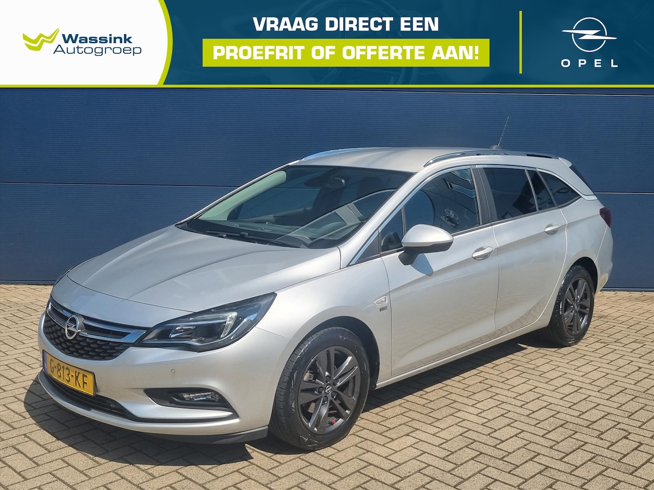 Opel Astra Sports Tourer - 1.4 Turbo 150pk 120 Jaar Edition Automaat | Navigatie | Climate control | Apple Carplay | - AutoWereld.nl