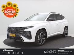 Hyundai Tucson - 1.6 T-GDI PHEV N Line Edition / Navigatie / Leer-Alcantara bekleding met rode stiksel / 19