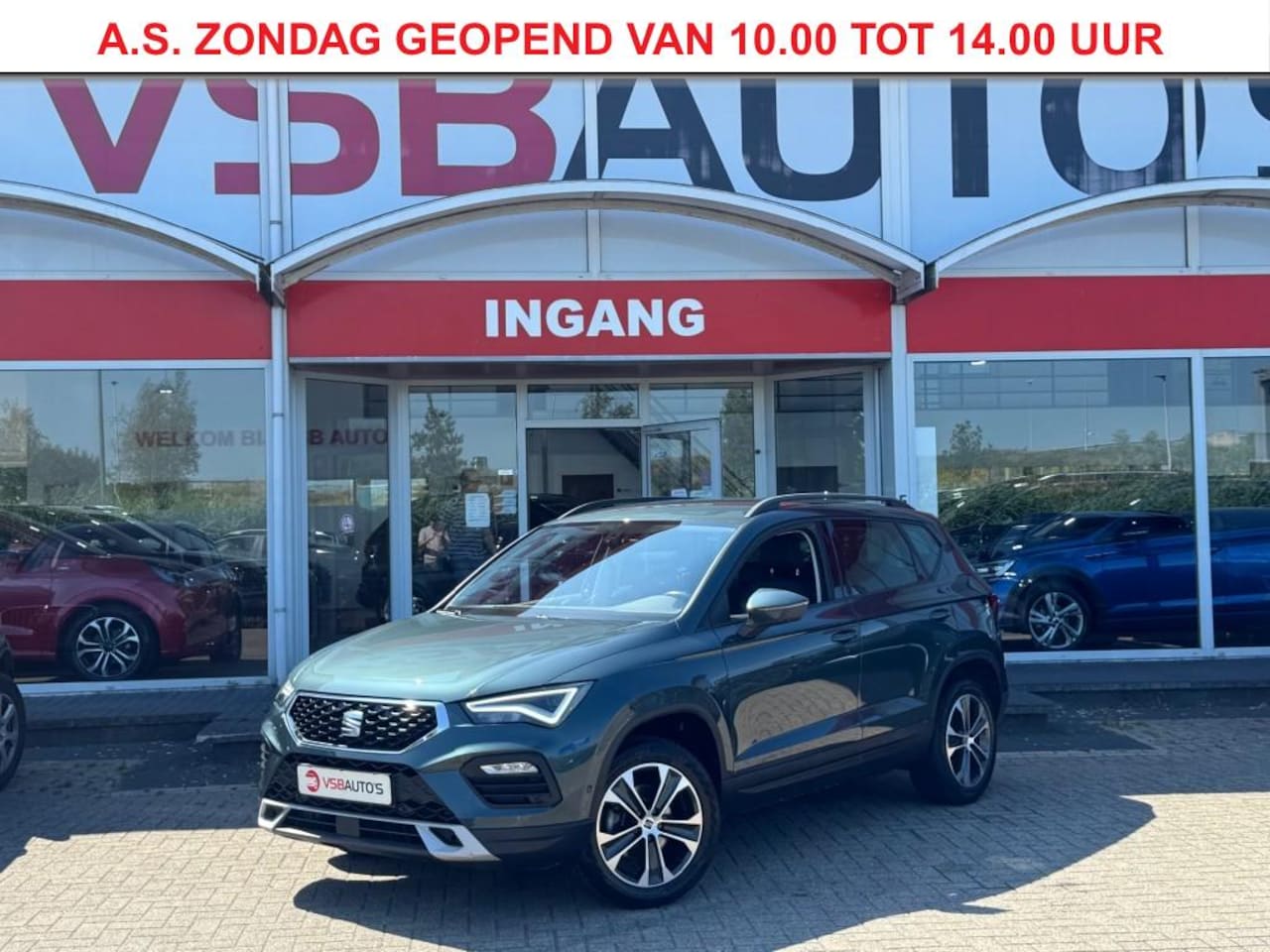 SEAT Ateca - 1.0 TSI LED AIRCO TREKHAAK LMV NAVI CARPLAY LMV - AutoWereld.nl