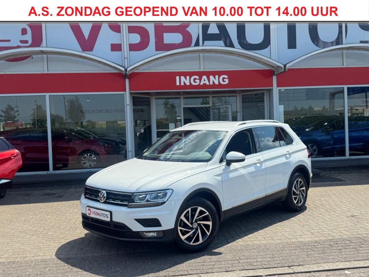 Volkswagen Tiguan - 1.4 TSI SOUND LED NAVI CAMERA CARPLAY AIRCO LMV PDC - AutoWereld.nl
