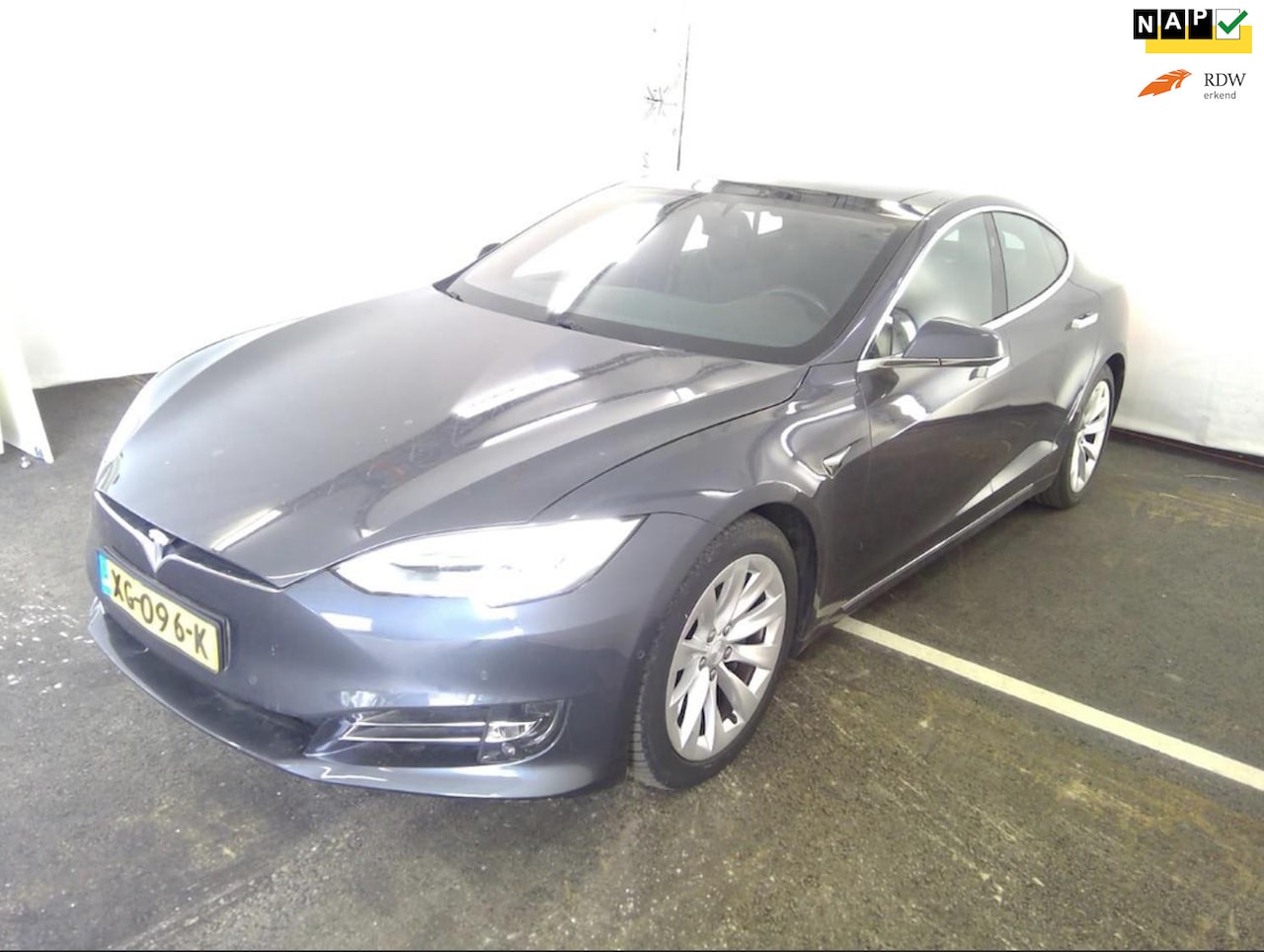 Tesla Model S - 75D Base | SOH % | Enhanced Autopilot | Panoramadak | CCS | Nieuwe APK-Keuring | Weather P - AutoWereld.nl
