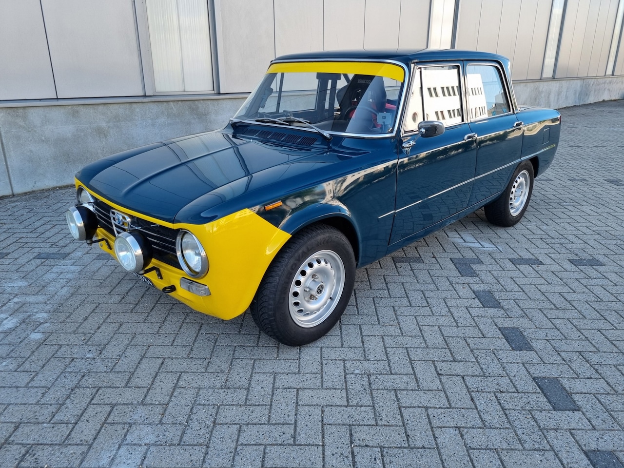 Alfa Romeo Giulia - 1600 rally klaar - AutoWereld.nl