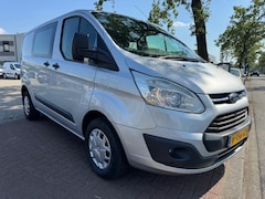 Ford Transit Custom - 2.0 TDCI 130pk L1 H1 Trend Dubbel Cabine 5persoons Airco, Cruisecontrol, Camera Nette Auto