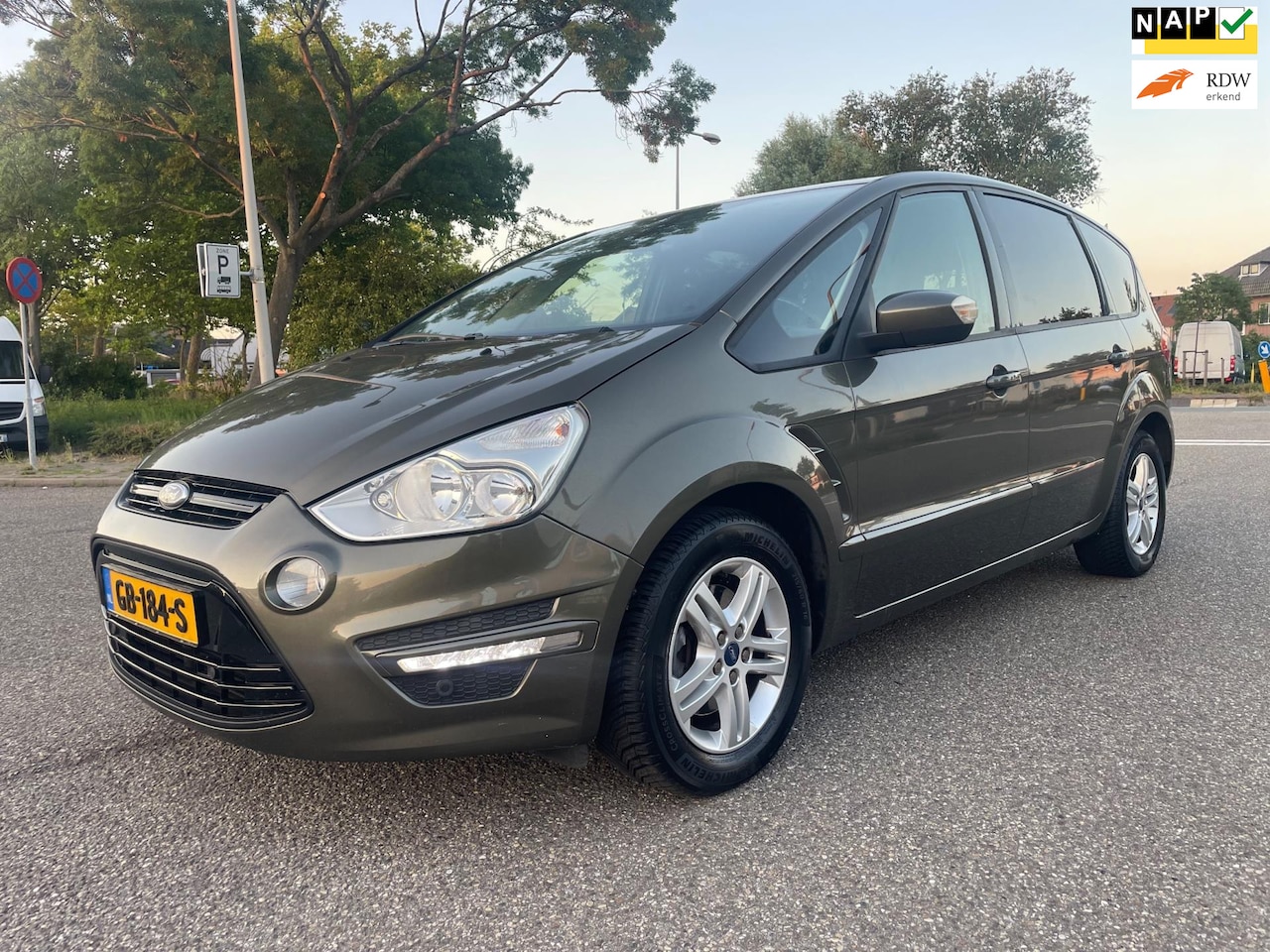 Ford S-Max - 1.6 EcoBoost Platinum 7Zits / airco / cruise.control / elek.pakket / pdc / navi / stoelver - AutoWereld.nl