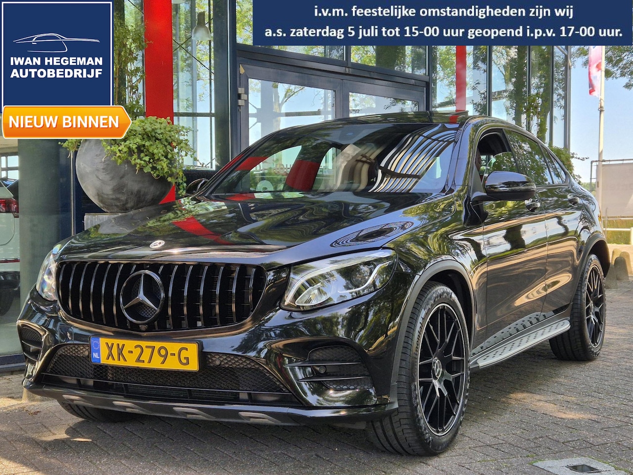 Mercedes-Benz 250 - GLC-klasse Coupé 4MATIC Ambition | Leder | Schuif kantel dak | PDC + Camera | ECC | - AutoWereld.nl