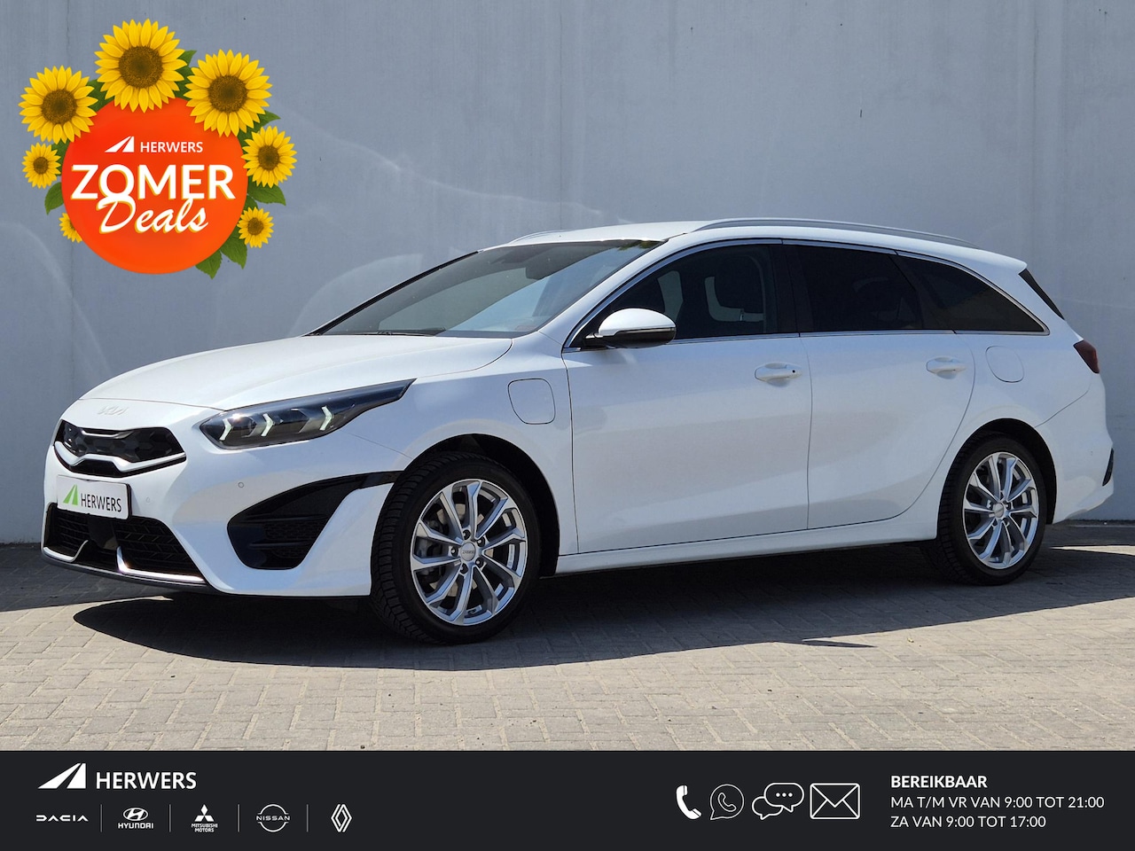 Kia Cee'd Sportswagon - Ceed 1.6 GDI PHEV Plug-in ExecutiveLine Automaat / Lederen Bekleding / Apple Carplay Andro - AutoWereld.nl