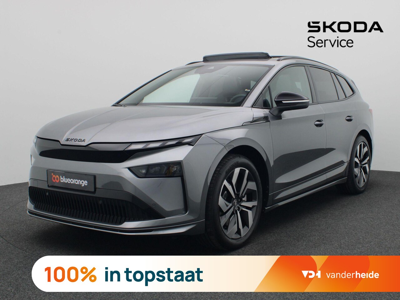 Skoda Enyaq iV - 85 Sportline 77KW 286PK Pano-Schuifkanteldak, Warmtepomp, Achteruitrijcamera, Navigatie, K - AutoWereld.nl
