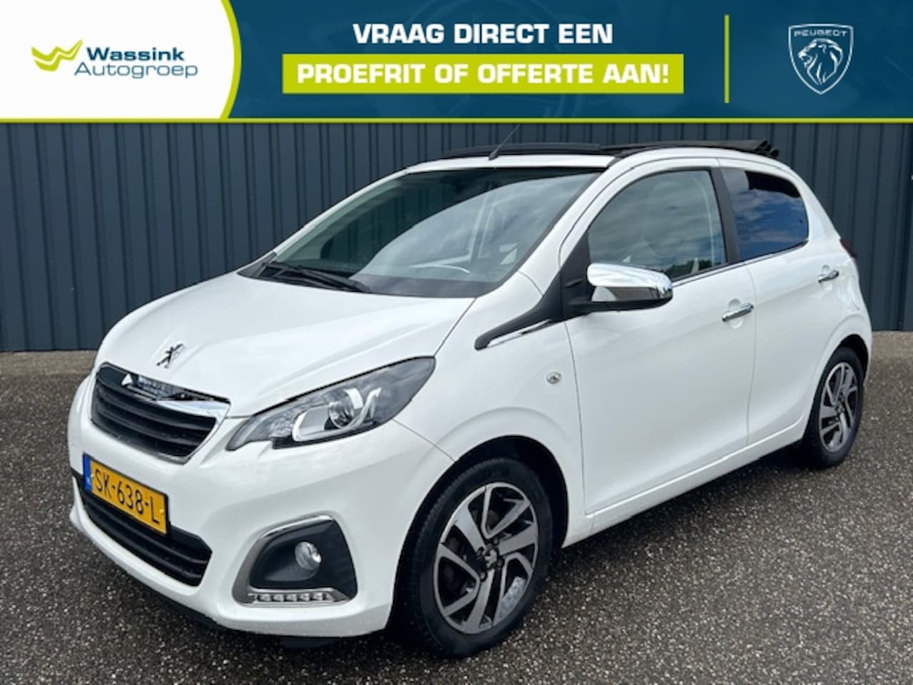 Peugeot 108 - 1.0 e-VTi 68pk 5D TOP! Allure I Navigatie I Camera I - AutoWereld.nl