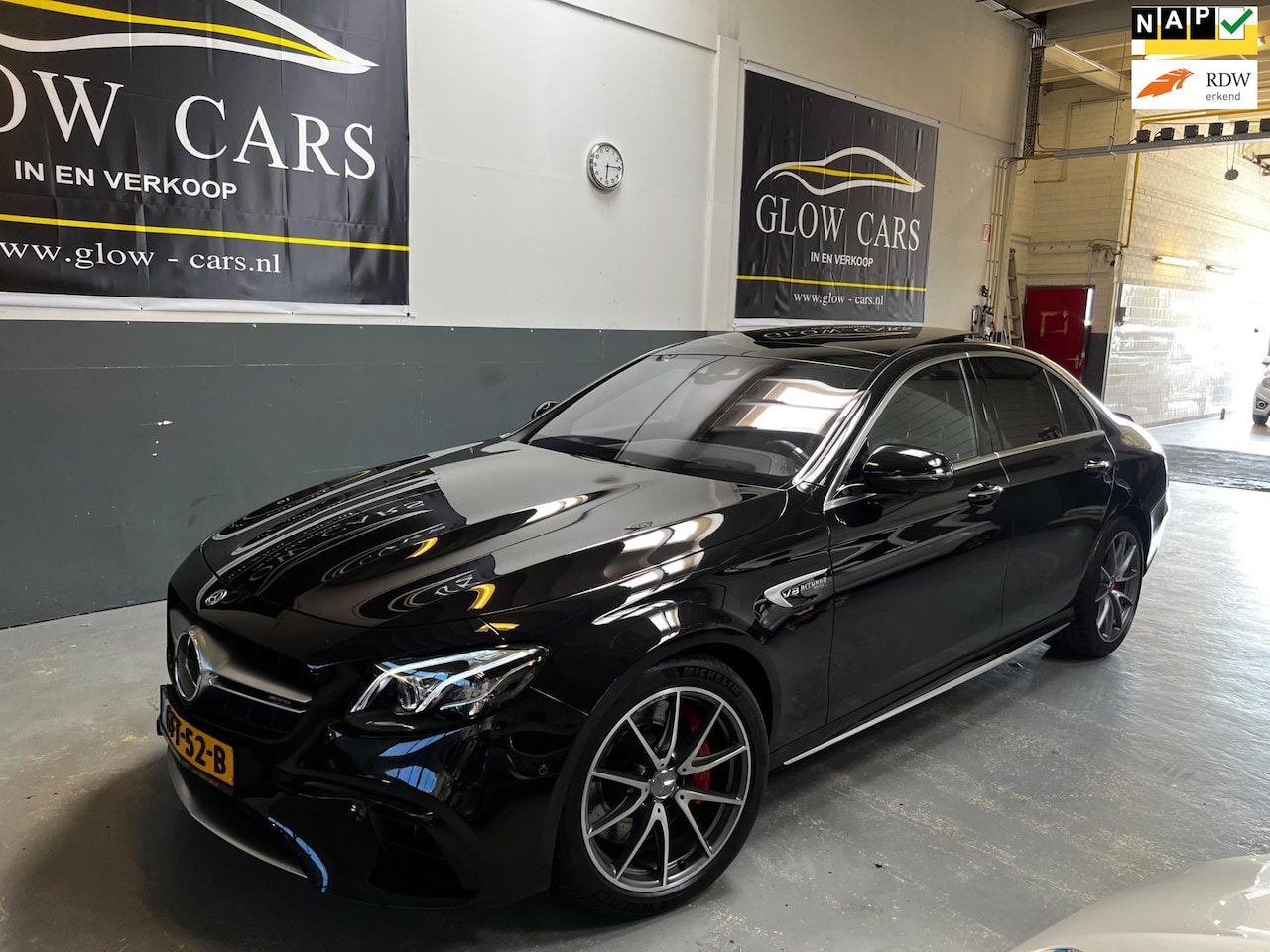 Mercedes-Benz E-klasse - AMG 63 S 4MATIC Premium Plus Panorama |360 Camera| Stoelkoeling | Burmester | Memory - AutoWereld.nl