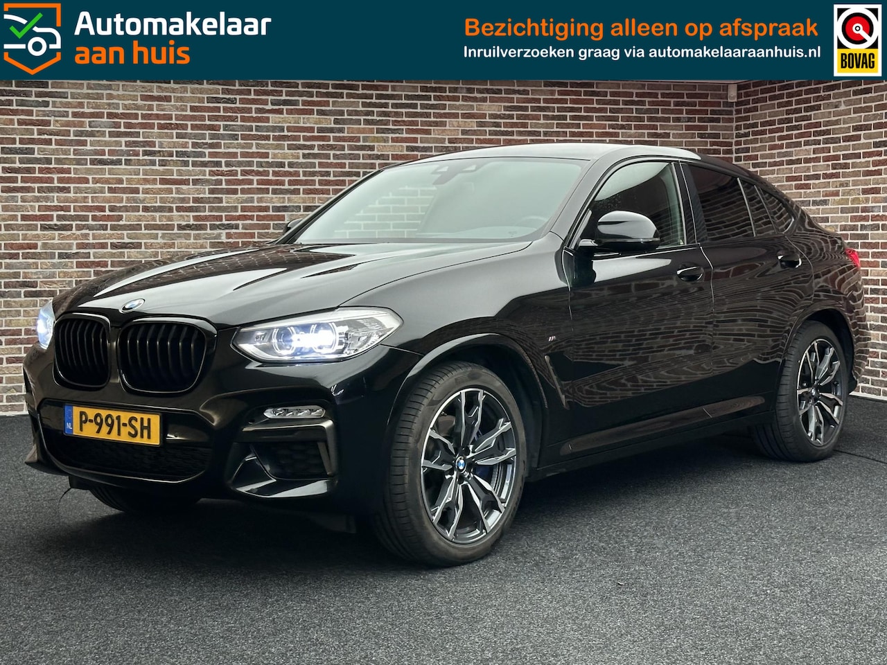 BMW X4 - M40i Executive | LED| Sfeer verlichting| Leer - AutoWereld.nl