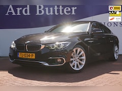 BMW 4-serie Gran Coupé - 418i High Executive+Individual-Interieur+led+Luxe-leder+Navigatie+Led+18"Lmv = SUPER PRIJS