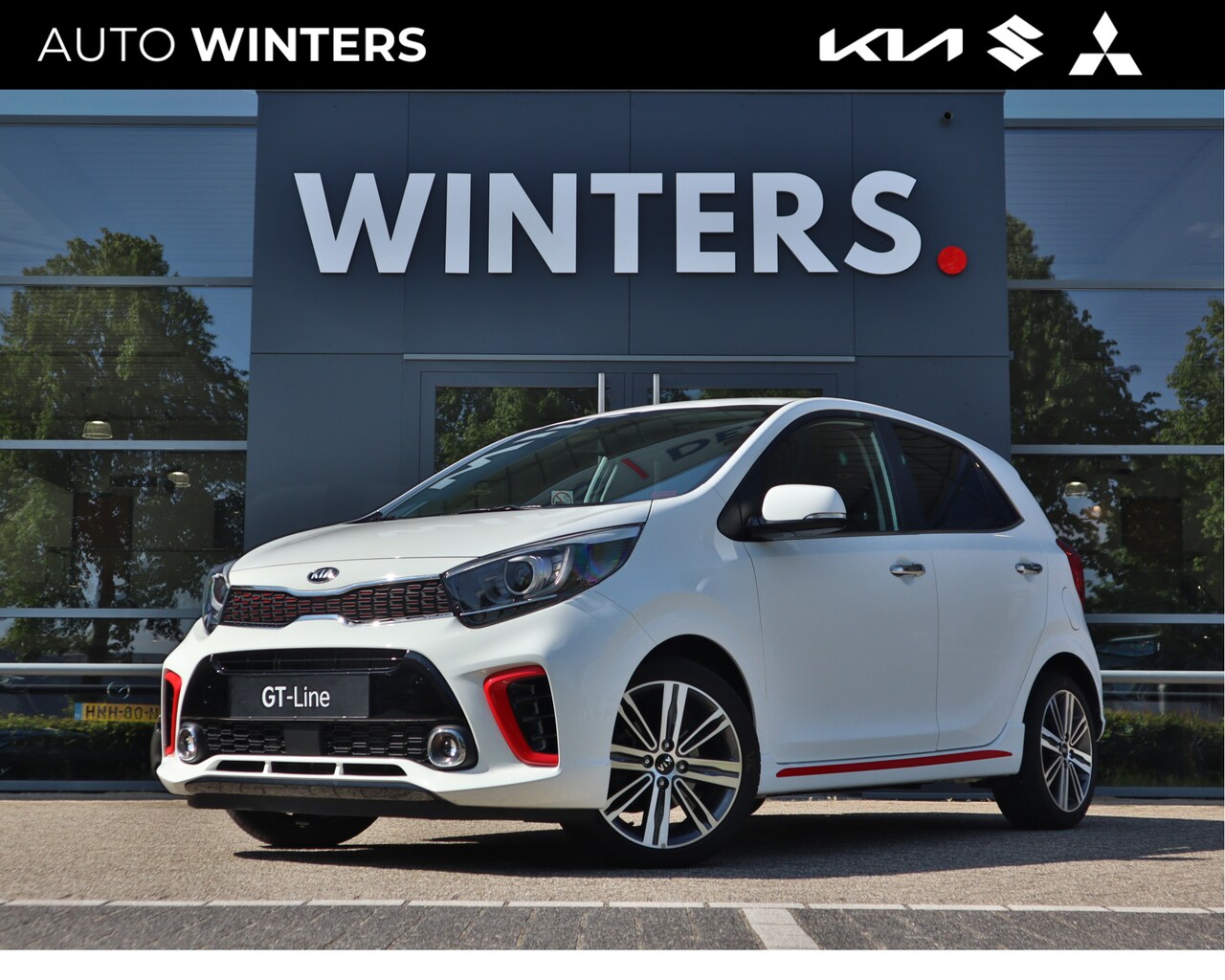 Kia Picanto - 1.0 T-GDI GT-Line 100 PK | Leder | Stoelverw | Keyless | ECC | Cr.Control | LED | LMV | PD - AutoWereld.nl