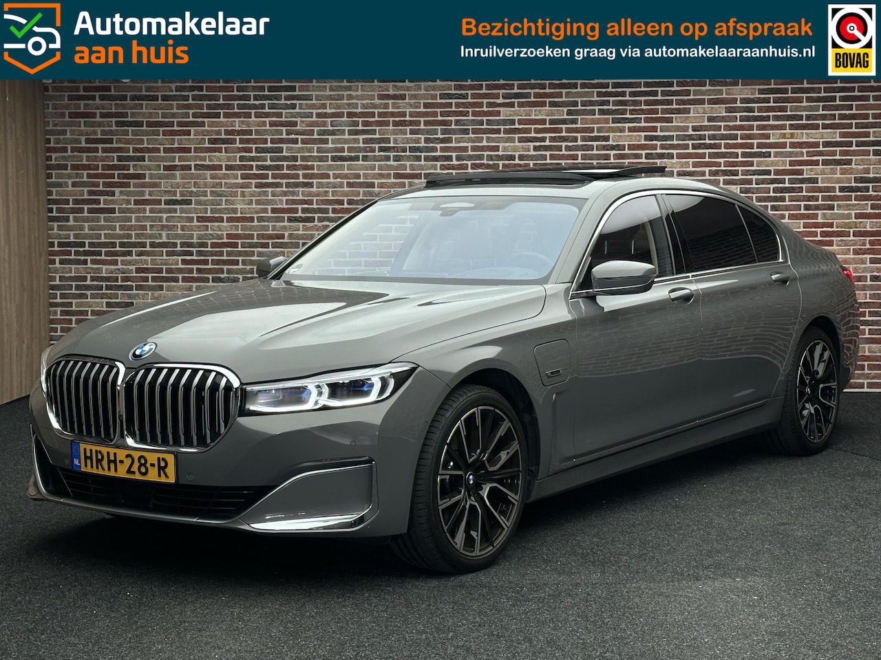 BMW 7-serie - 745Le xDrive High Executive chauffeur pakket Lounge Panorama Dealer Garantie Massage - AutoWereld.nl