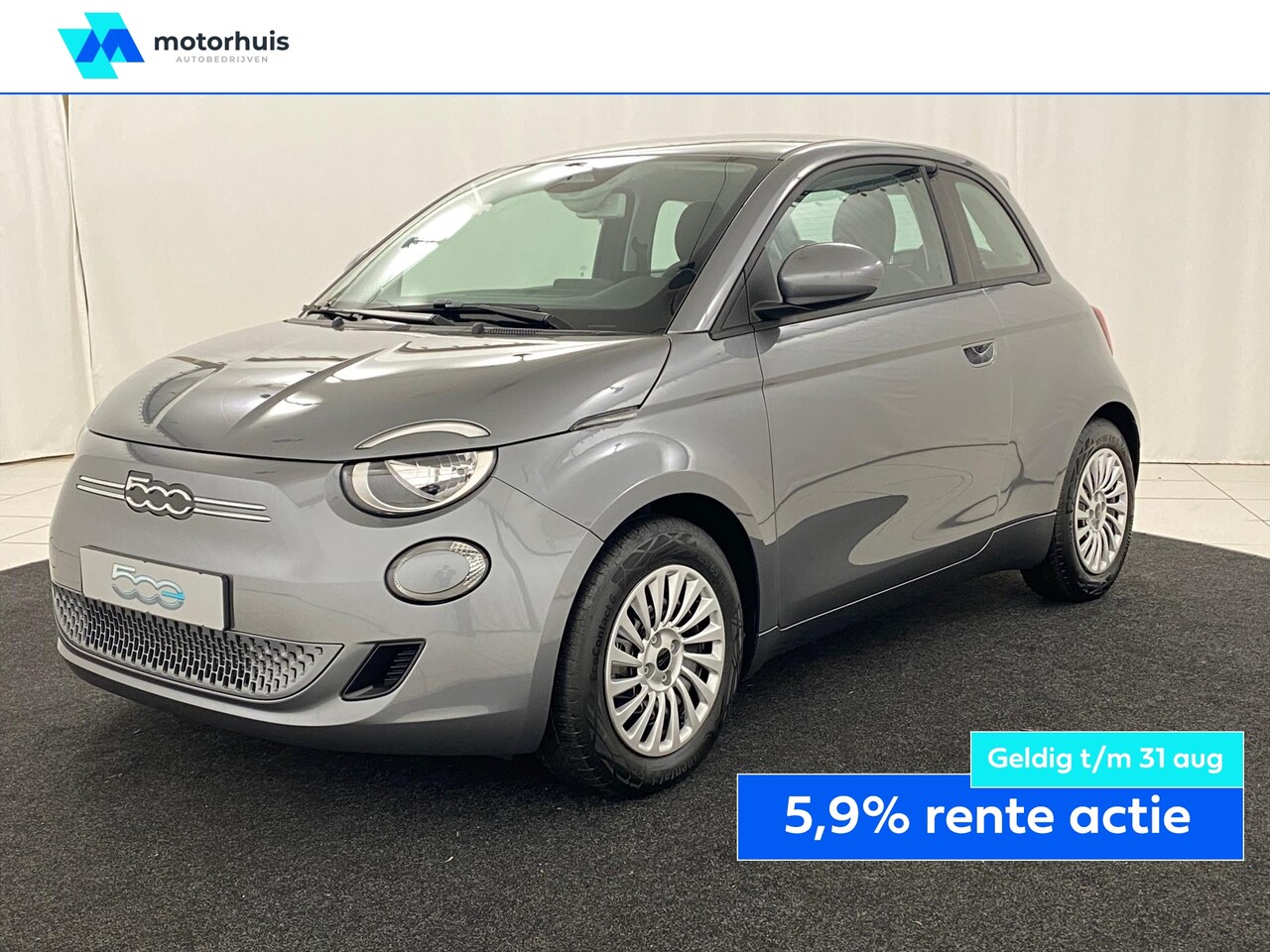 Fiat 500 - 24kWh 70pk Action + Media en Winterpack - AutoWereld.nl