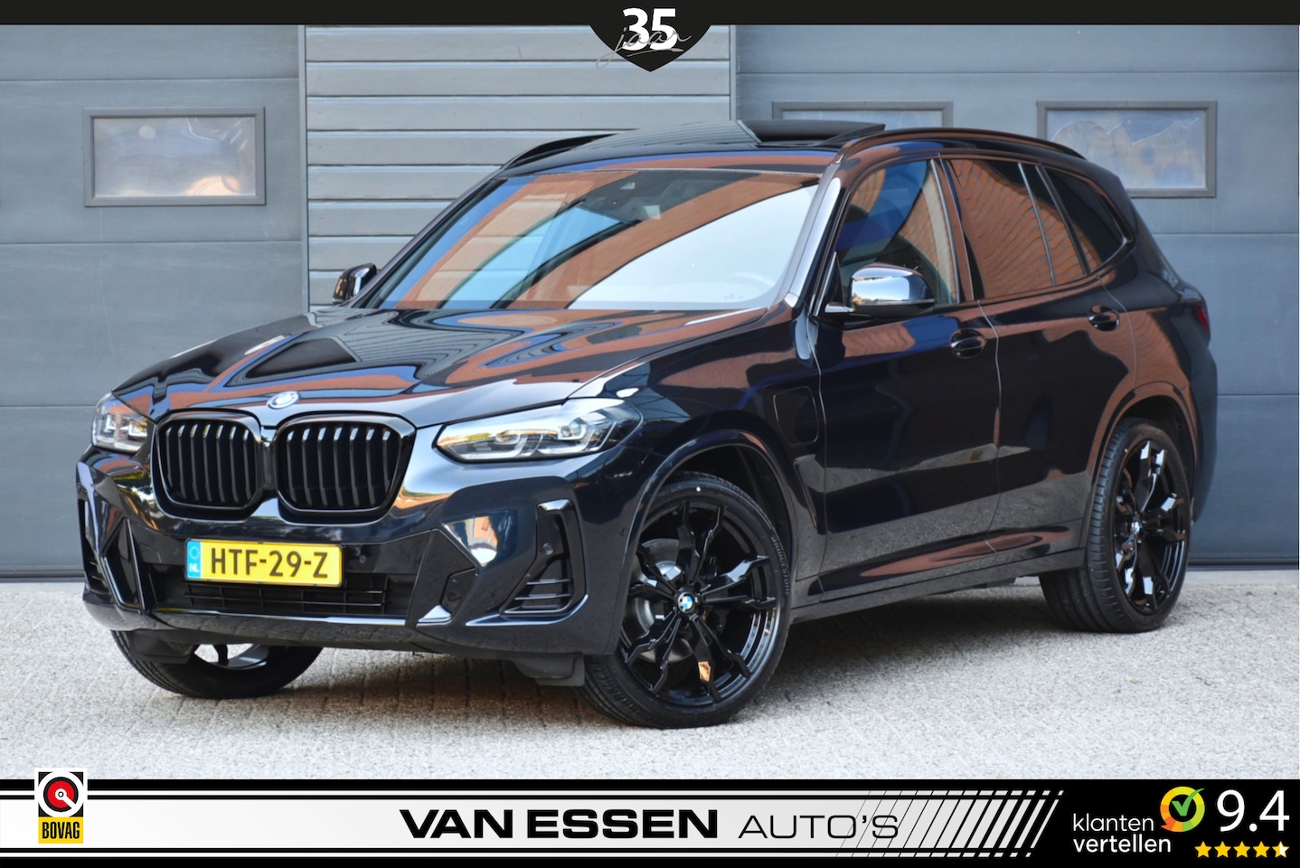 BMW X3 - xDrive30e High Executive M-Sport Pano Navi Leder Camera Keyless Memory 21-Inch! - AutoWereld.nl
