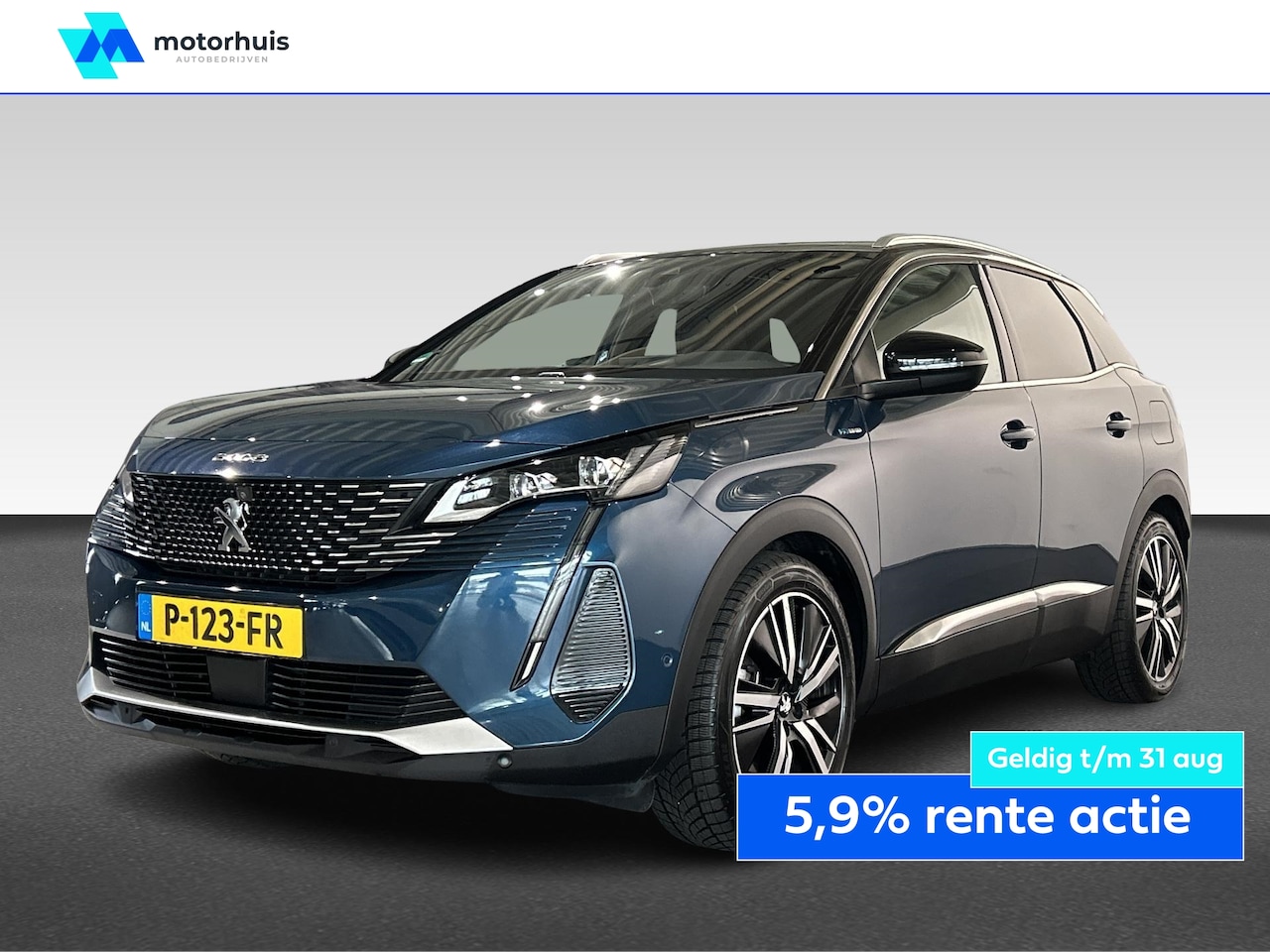 Peugeot 3008 - 1.6 TURBO PHEV HYBRID 225PK AUTOMAAT GT PACK BUSINESS - AutoWereld.nl