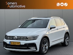 Volkswagen Tiguan - 2.0 TDI DSG R-Line Highline | Panorama | Adaptive Cruise | Keyless | Leder | Apple CarPlay