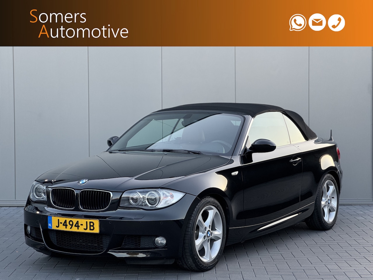 BMW 1-serie Cabrio - 125i M Sport High Executive | Xenon | Leder | Stoelverwarming | YOUNGTIMER - AutoWereld.nl