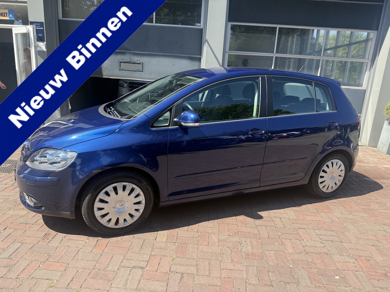 Volkswagen Golf Plus - 1.6 Sportline Business Bj 2006 Hoge zit Airco,Trekhaak,Clima,Cruise - AutoWereld.nl