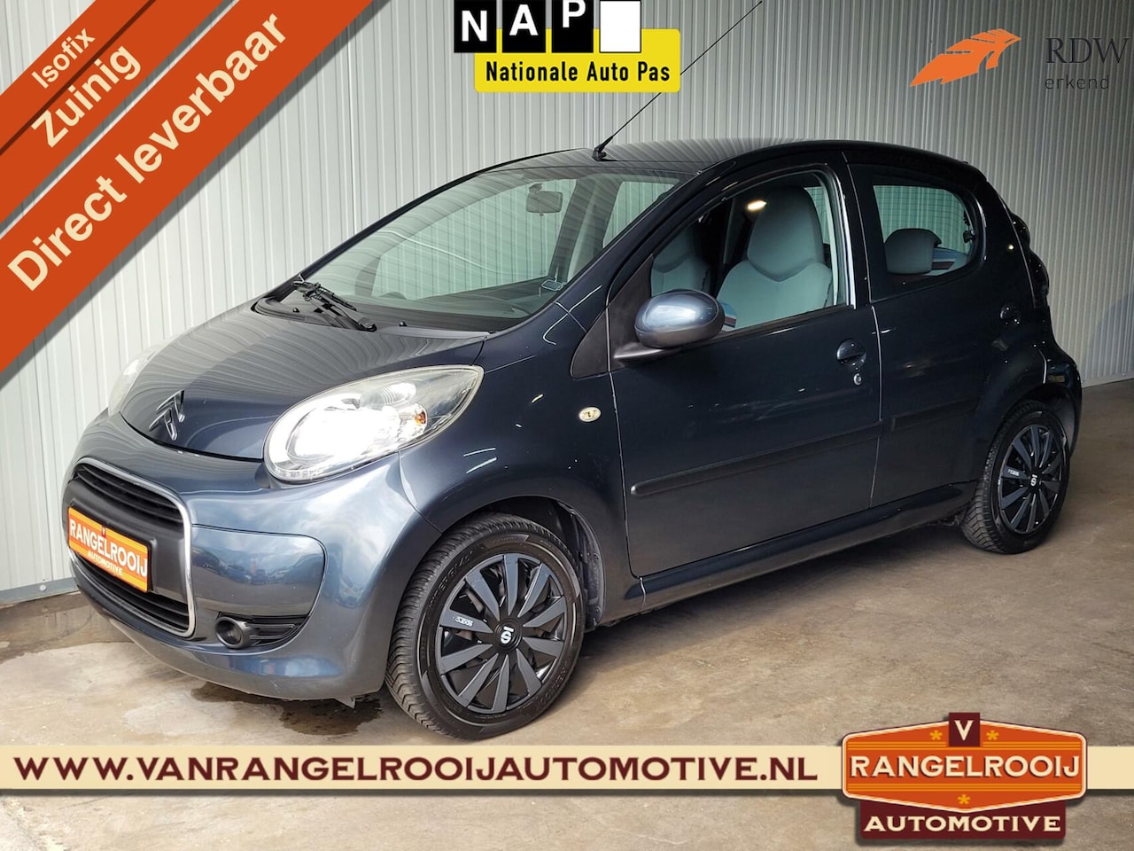 Citroën C1 - 1.0-12V Ambiance 1.0-12V Ambiance 5-deurs, cv op afstand, el. ramen, stuurbekr. - AutoWereld.nl