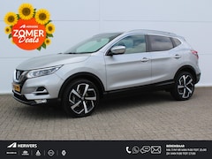 Nissan Qashqai - 1.3 DIG-T 140 Tekna + / Panoramadak / Bose / Lederen Bekleding / Navigatie + Apple Carplay