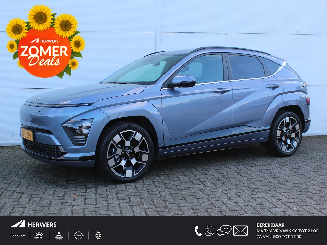 Hyundai Kona Electric - Premium 65.4 kWh / Lederen Bekleding / Bose / Stoelverwarming & Ventilatie / Navigatie + A - AutoWereld.nl