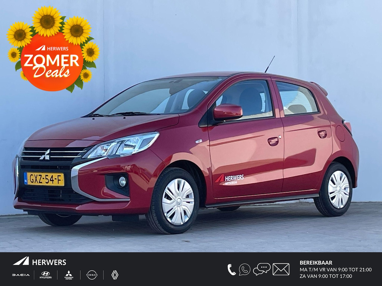 Mitsubishi Space Star - 1.2 Active / Airco / Cruise Control / Apple Carplay - Android Auto/  5 Persoons! / 8 Jaar - AutoWereld.nl