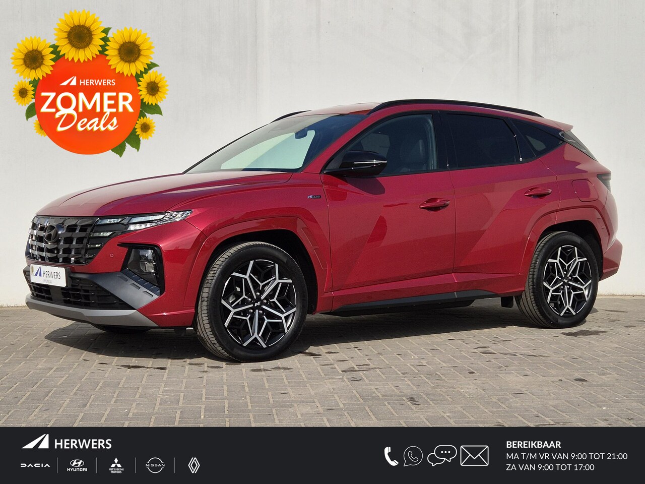 Hyundai Tucson - 1.6 T-GDI PHEV 265pk Plug-in N Line 4WD Automaat / Achteruitrijcamera / Apple Carplay Andr - AutoWereld.nl