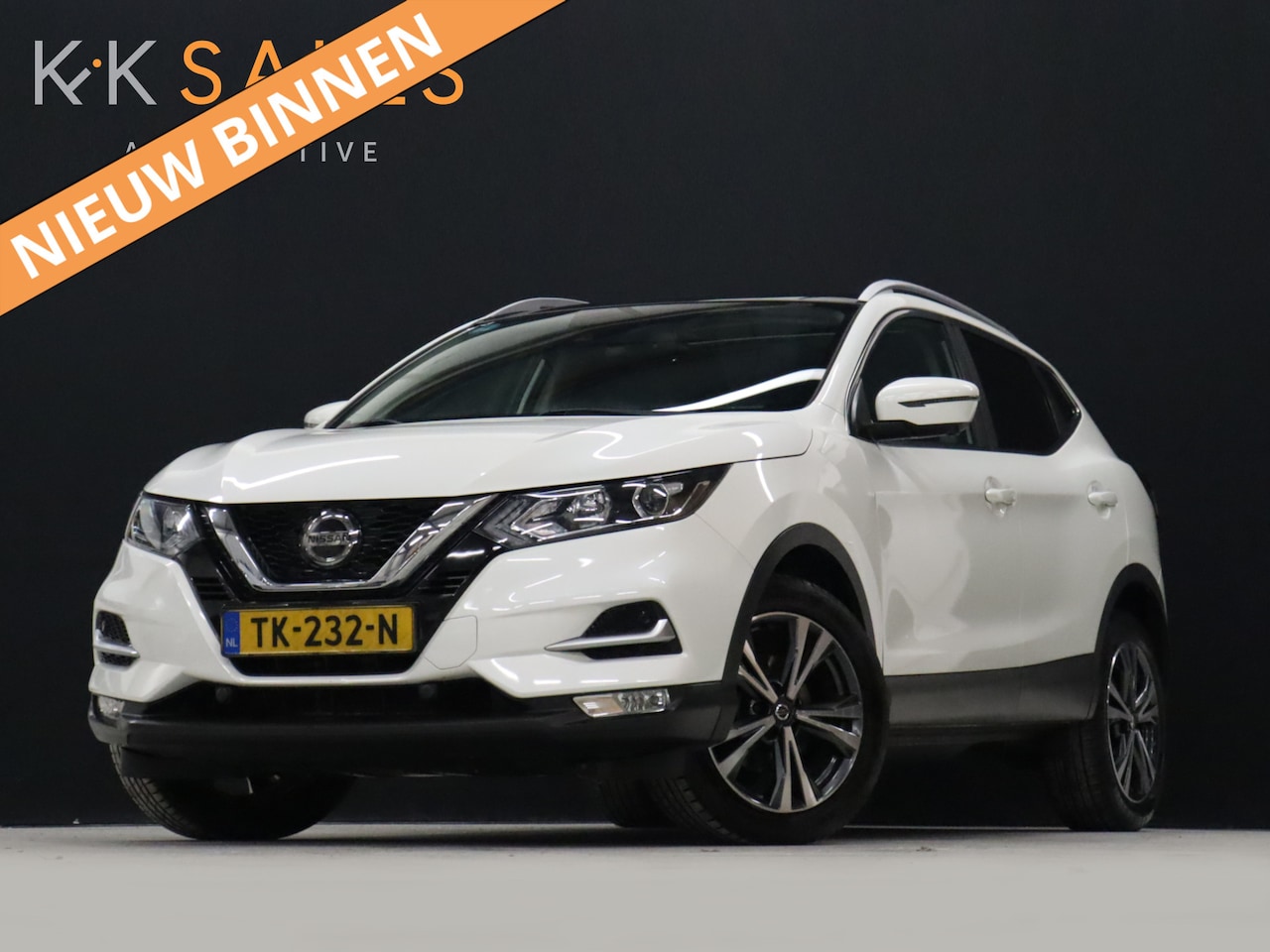 Nissan Qashqai - 1.2 N-Connecta [PANORAMADAK, CAMERA V+A, KEYLESS ENTRY, CRUISE, CLIMATE, NIEUWSTAAT] - AutoWereld.nl