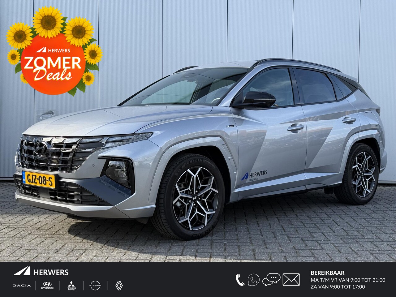 Hyundai Tucson - 1.6 T-GDI PHEV N Line 4WD / Navigatie / Climate Control / Adaptive Cruise Control / 360 Ca - AutoWereld.nl