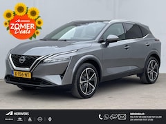 Nissan Qashqai - 1.3 MHEV Xtronic Tekna / Panoramadak / Cruise Control Adaptief / Rondomzicht Camera / Half