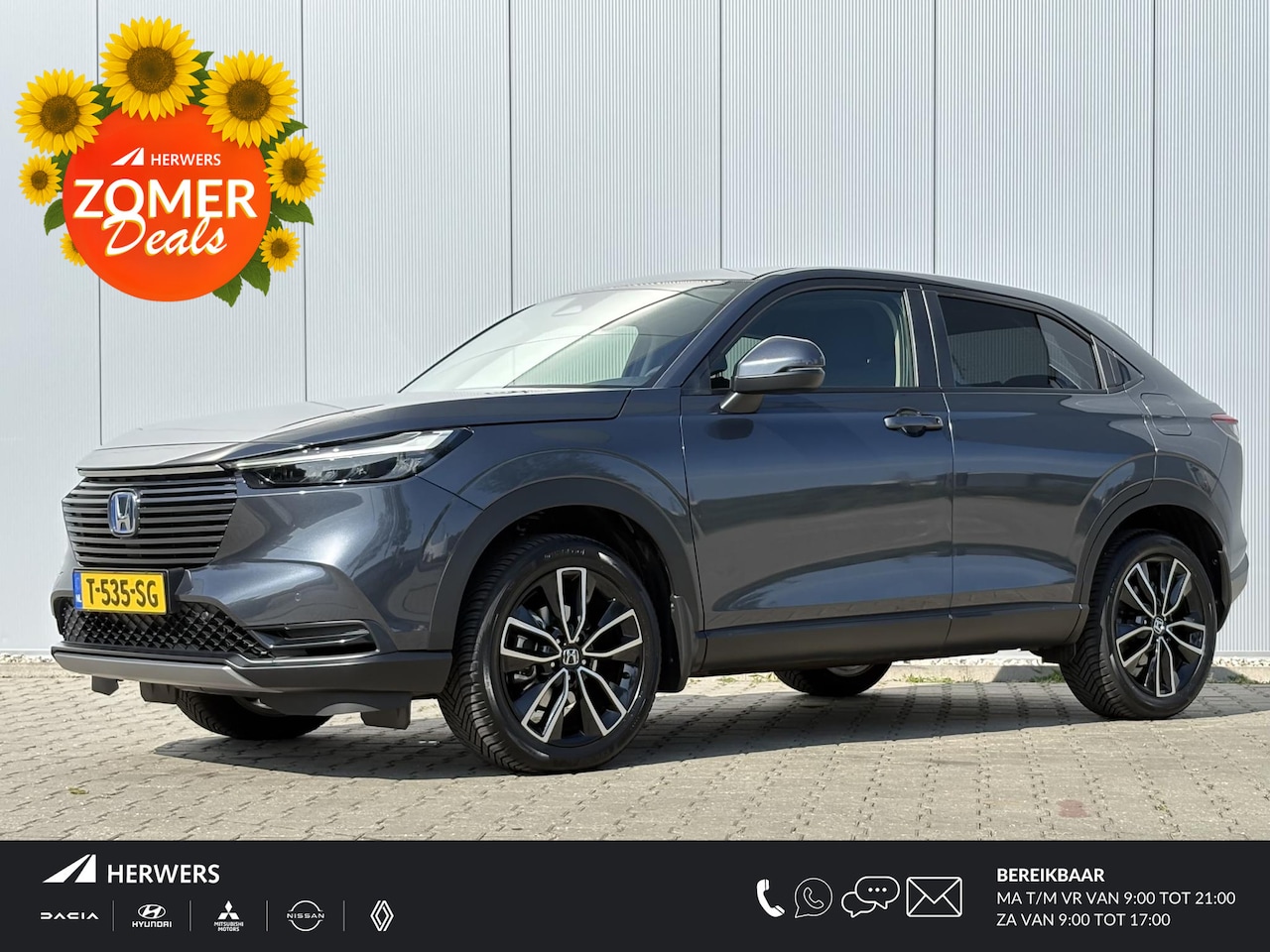 Honda HR-V - 1.5 e:HEV Elegance / Airco /  Stoelverwarming / Cruise control / Navigatie / - AutoWereld.nl