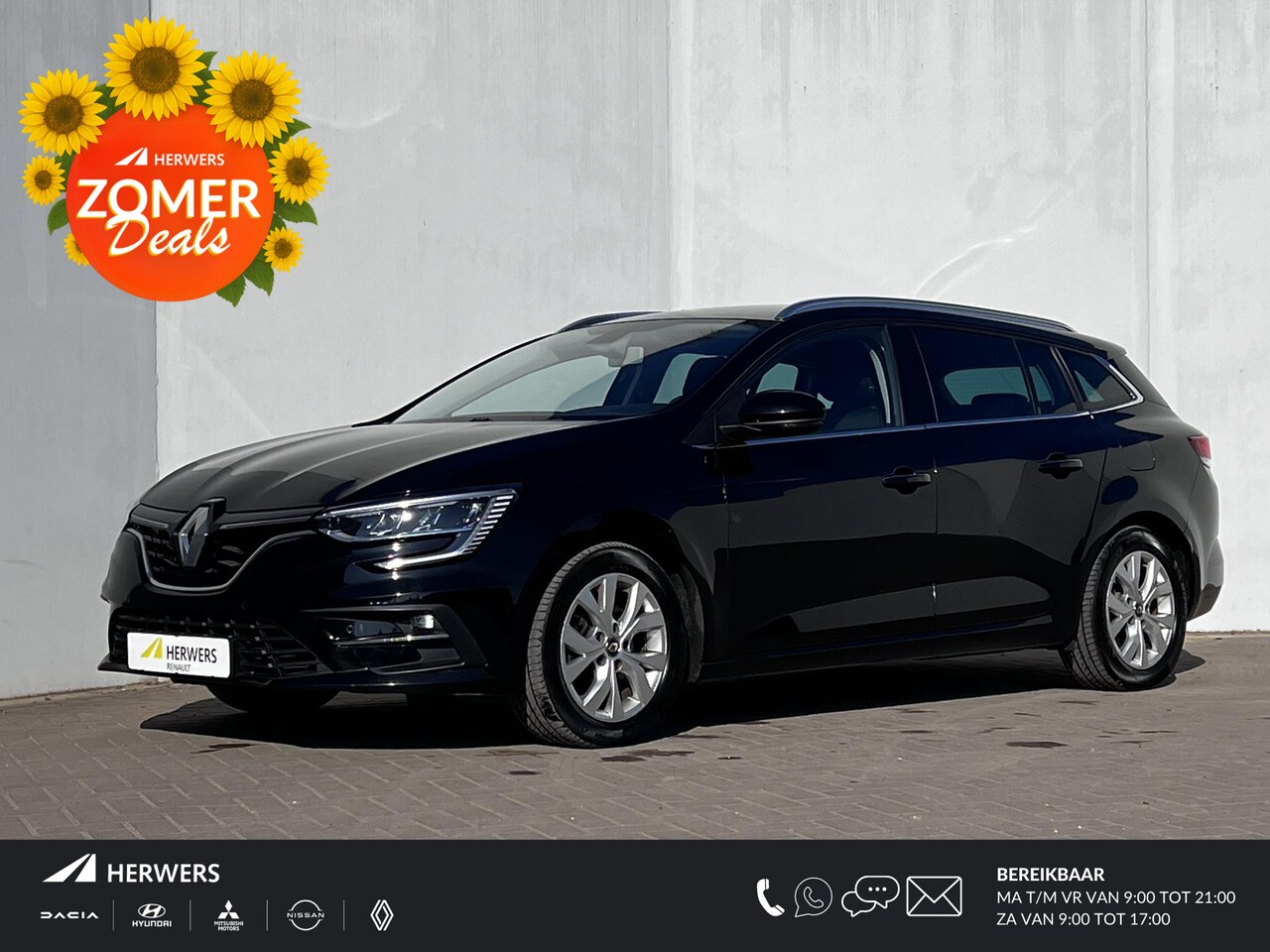 Renault Mégane E-Tech - 1.6 PlugIn Hybrid 160 Business Zen Automaat / Afneembare trekhaak 750 kg  / Dealer onderho - AutoWereld.nl