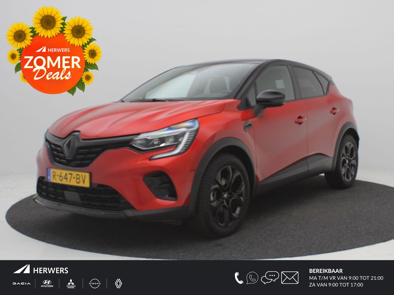 Renault Captur - 1.6 E-Tech Hybrid 145 Rive Gauche / Automaat / Navigatie / Cruise Control / Achteruitrijca - AutoWereld.nl
