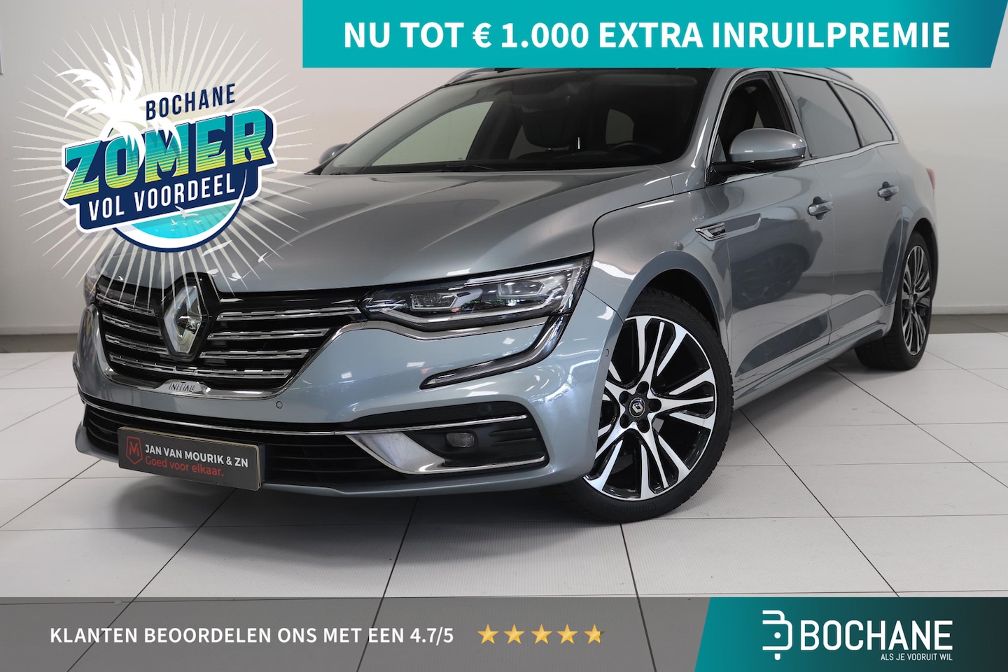 Renault Talisman Estate - 1.3 TCe Business Initiale Paris | Camera | Leder interieur | BOSE audio | Schuif kantel da - AutoWereld.nl