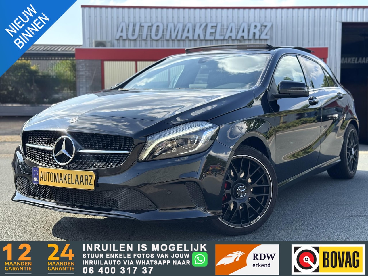 Mercedes-Benz A-klasse - 180 Business Solution AMG PANO LED DEALEROND - AutoWereld.nl