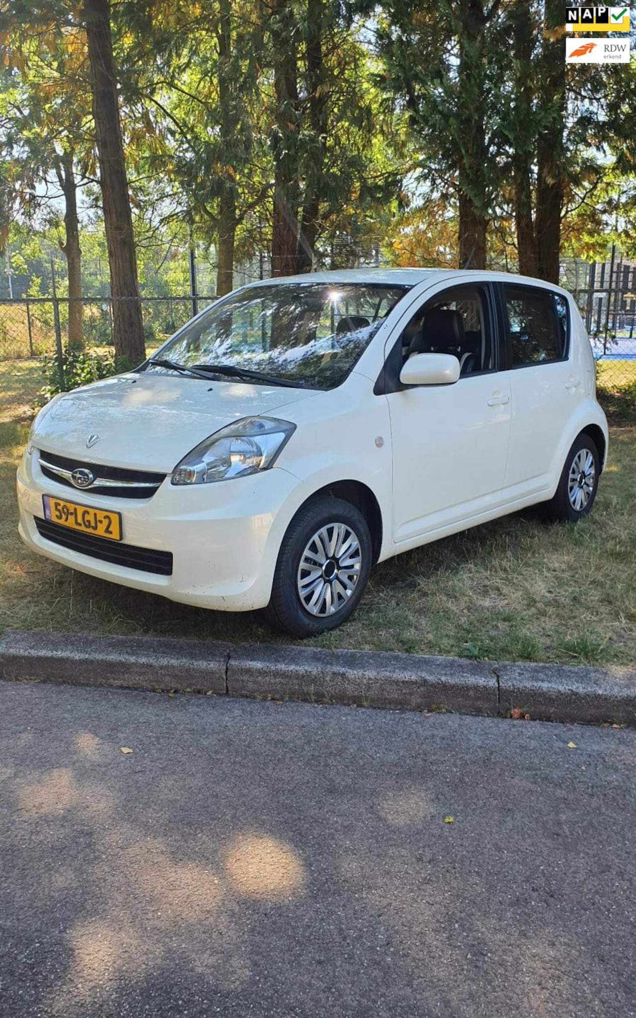 Subaru Justy - 1.0 Comfort 1.0 Comfort , Airco , nieuwe apk , lederen bekleding - AutoWereld.nl