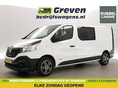 Renault Trafic - 1.6 dCi T29 L2H1 APK t/m 11-2025 | Dubbele Cabine | 6 Persoons | Airco Cruise Navigatie PD