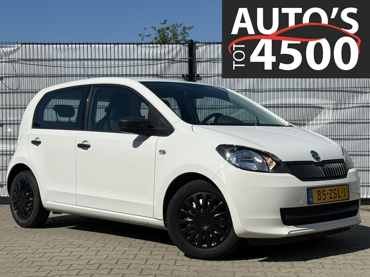Skoda Citigo - 1.0 Greentech Arctic 5 drs. airco! - AutoWereld.nl