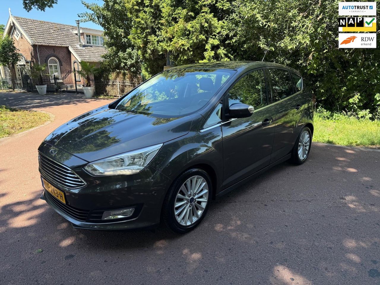 Ford C-Max - 1.0 Titanium / Navi / Airco / NAP / PDC / Apk / Lm / - AutoWereld.nl