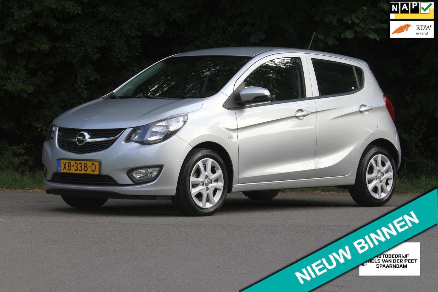 Opel Karl - 1.0 ecoFLEX Edition Plus / Airco / Cruise control / Bluetooth / Slechts 59.000 km. - AutoWereld.nl