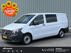 Mercedes-Benz Vito - 114 CDI Lang DC Comfort Dubbel Cabine / Trekhaak 1.700KG Trekgewicht / Navi / Camera / Air