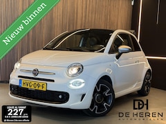 Fiat 500 - 1.0 Hybrid Rockstar LED Cabrio 12 MND GR, leer, airco
