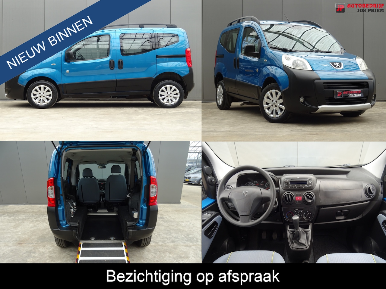 Peugeot Bipper Tepee - 1.4 Outdoor * ROLSTOEL AUTO * INVALIDE AUTO !! - AutoWereld.nl
