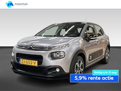 Citroën C3 - 1.2 PureTech 82PK FEEL EDITION TWOTONE TEL PDC CARPLAY CRUISE NAP