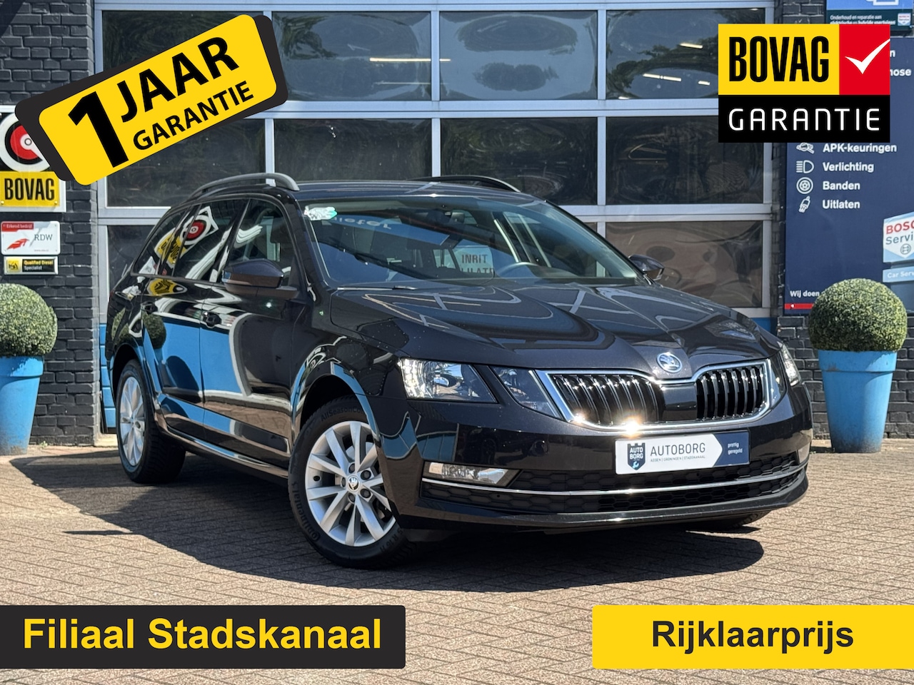 Skoda Octavia Combi - 1.0 TSI Greentech Style Business Prijs Inclusief Onderhoud & 12 Maand BOVAG Garantie | Tre - AutoWereld.nl