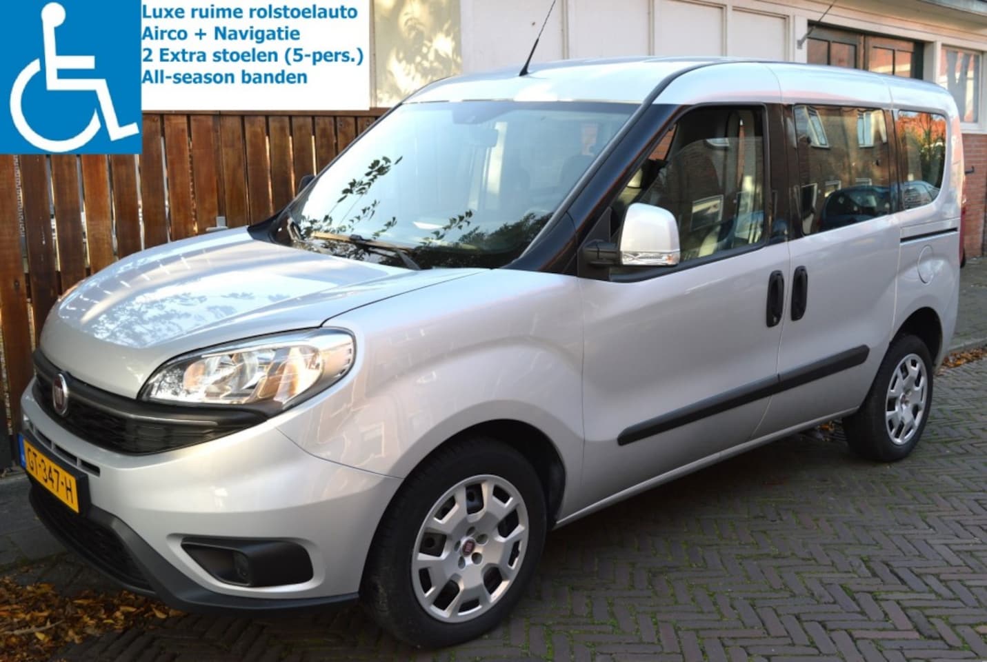 Fiat Doblò - 1.4 ROLSTOELAUTO AIRCO 4+1 - AutoWereld.nl