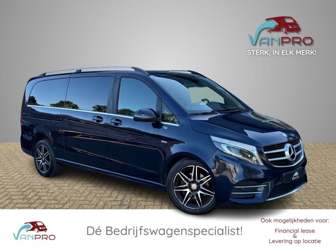 Mercedes-Benz V-klasse - 250 CDI AMG AVANTGARDE EXTRALANG  XL / Burmester / Elektrische schuifdeur / Trekhaak - AutoWereld.nl