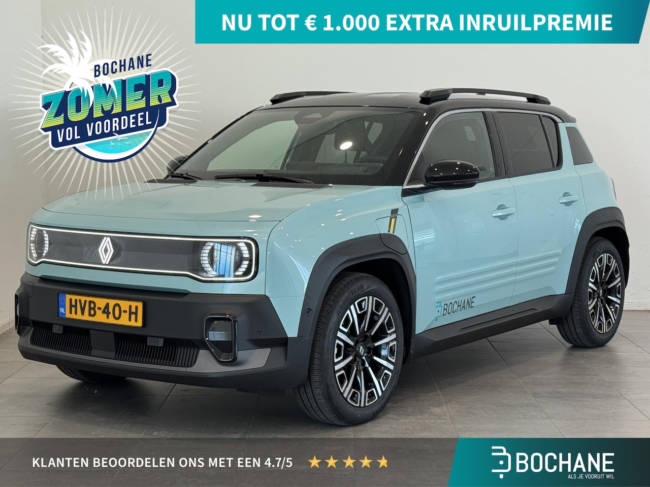 Renault 4 - Iconic 52 kWh | Pack Advanced Driving Assist | Adapter V2L, energie naar extern apparaat - AutoWereld.nl