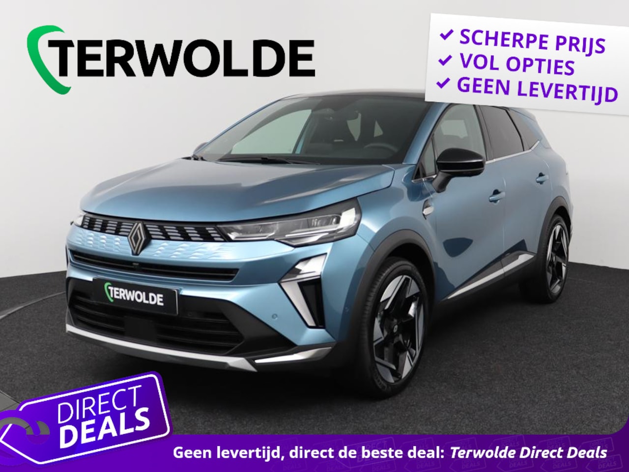 Renault Symbioz - 1.6 E-Tech full hybrid 145 iconic | Light & Sound Pack | Achteruitrijcamera | Active Drive - AutoWereld.nl